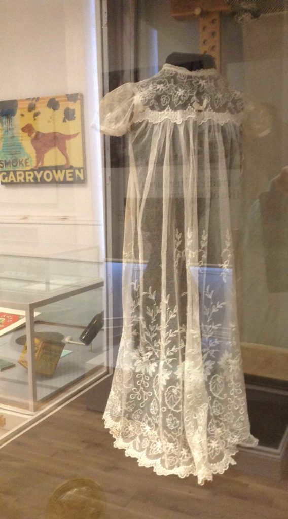 Limerick lace child's dress