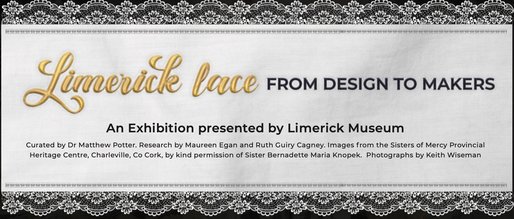 Limerick Lace – from Design to Makers Online Exhibition